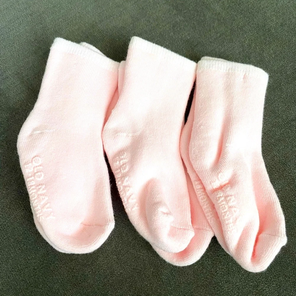 Old Navy Baby Girl Pink Socks